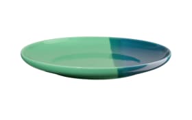 Dessertteller Joy, blau/grün, 22 cm