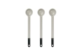 Kaffeelöffel Joy, grau/schwarz, 3er Set