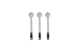 Espressolöffe  Joy, grau/schwarz, 3er Set