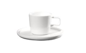 Espressotasse mit Unterteller oco, weiß