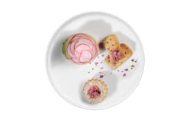 Dessertteller oco, weiß