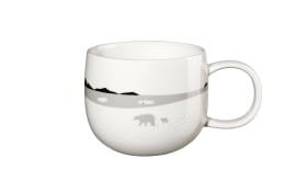 Henkelbecher north pole, weiß, 0,4l