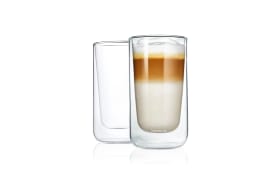 2er-Set Latte Macciatto Gläser Nero, 320 ml