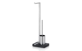 Toilettenbutler Menoto, Edelstahl, silber matt, 63,5 cm