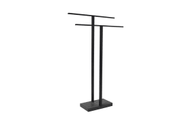 Handtuchständer Menoto black, schwarz