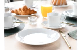 Kaffeeservice Base, weiß, 18-teilig 