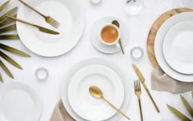 Kaffeeservice Base, weiß, 18-teilig 