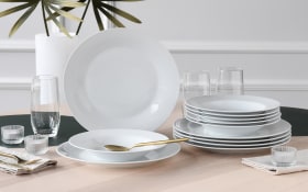 Tafelservice Base, weiß, 12-teilig 