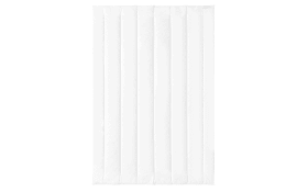 Sommerbett Extra Silk & Leinen, weiß, 135 x 200 cm