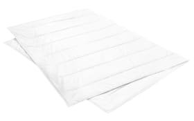 Sommerbett Extra Silk & Leinen, weiß, 135 x 200 cm