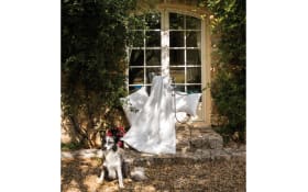 Sommerbett Extra Silk & Leinen, weiß, 155 x 220 cm