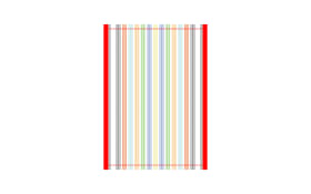 Geschirrtuch, Baumwolle, multicolor, 50 x 70 cm
