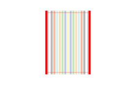 Geschirrtuch, Baumwolle, multicolor, 50 x 70 cm