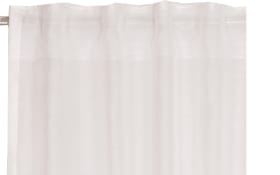 Vorhang mit verdeckter Schlaufe Solid, Polyester, offwhite, 130 x 250 cm