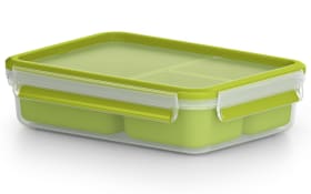 Snackbox Clip & Go in hellgrün, 1,2 l