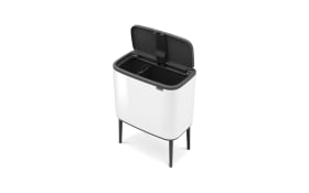 Mülleiner Touch Bin Bo, weiß, 68 cm