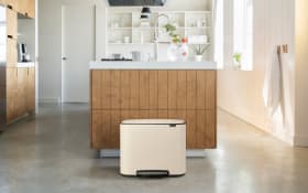 Tretmülleimer Bo, beige, 44 cm
