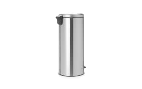 Treteimer Newicon, matt steel, 30L