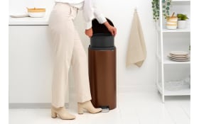Treteimer Newicon, warm bronce, 30L