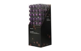 Set Weihnachtskugeln, feige, 6 cm