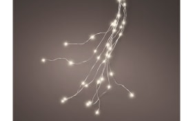 Micro LED Lichtbündel, silber, 100 cm