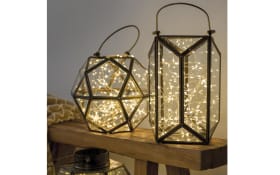 LED Micro Silberdraht, silber/warmes weiss, 95 cm