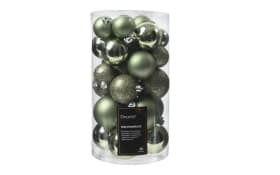 Weihnachtskugel-Set, rosmarin, 6 cm