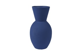Vase, blau, 30 cm