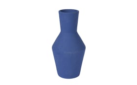 Vase, blau, 21 cm