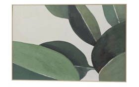 Gemälde, grün, 60 x 40 x 2,5 cm