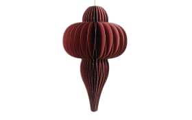 Ornament, rot, 40 cm