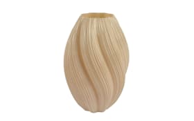 Glasvase, pfirsich, 27 cm