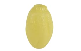 Glasvase Zitrone, gelb, 29 cm