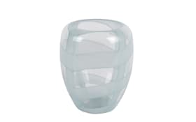 Glasvase, transparent, 19,5 cm
