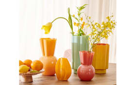 Vase, orange, 20 cm