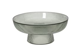 Glasservierplatte, grün, 11,5 cm