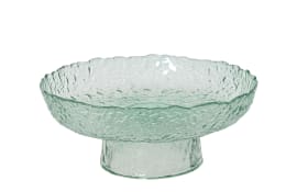 Glasservierplatte, hellgrün, 11,5 cm