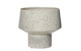 Blumentopf, Eisen, ivory, 20 cm