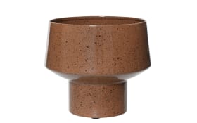 Blumentopf, Eisen, terrabraun, 20 cm