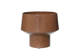 Blumentopf, Eisen, terrabraun, 16 cm