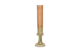 Vase für 1 Blüte, orange, 33 cm