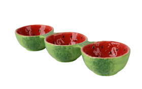 Tapas-Schale Wassermelone, rot/grün