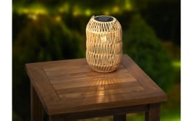 Solar-Laterne, natural, 24,5 cm