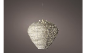 Solar-Laterne, braun, 30 cm