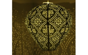 Solar-Laterne, braun, 30 cm