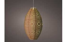 Solar-Laterne, orange, 23 cm