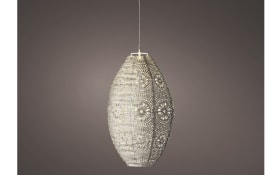 Solar-Laterne, braun, 23 cm