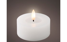 LED Teelicht, weiß/warmweiß, 6 cm