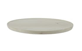 Teller, Mangoholz/beige, 30 cm