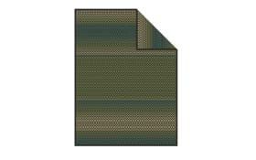 Jacquard Decke Granby, Baumwollmischgewebe, grün, 150 cm x 200 cm